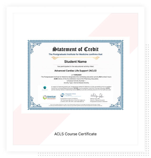 What to expect in the ACLS Renewal Course?