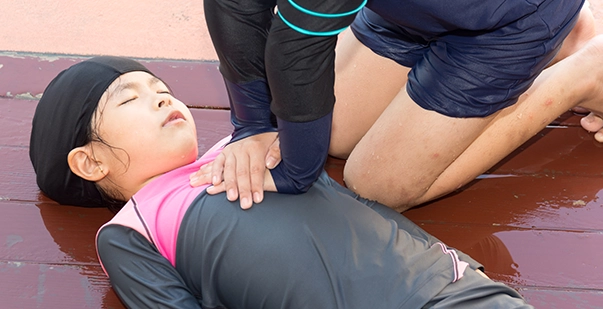 First aid for a person saved from drowning post img